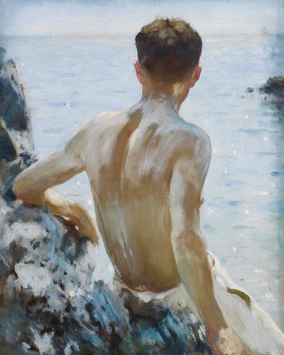 Beach Study by Henry Scott Tuke